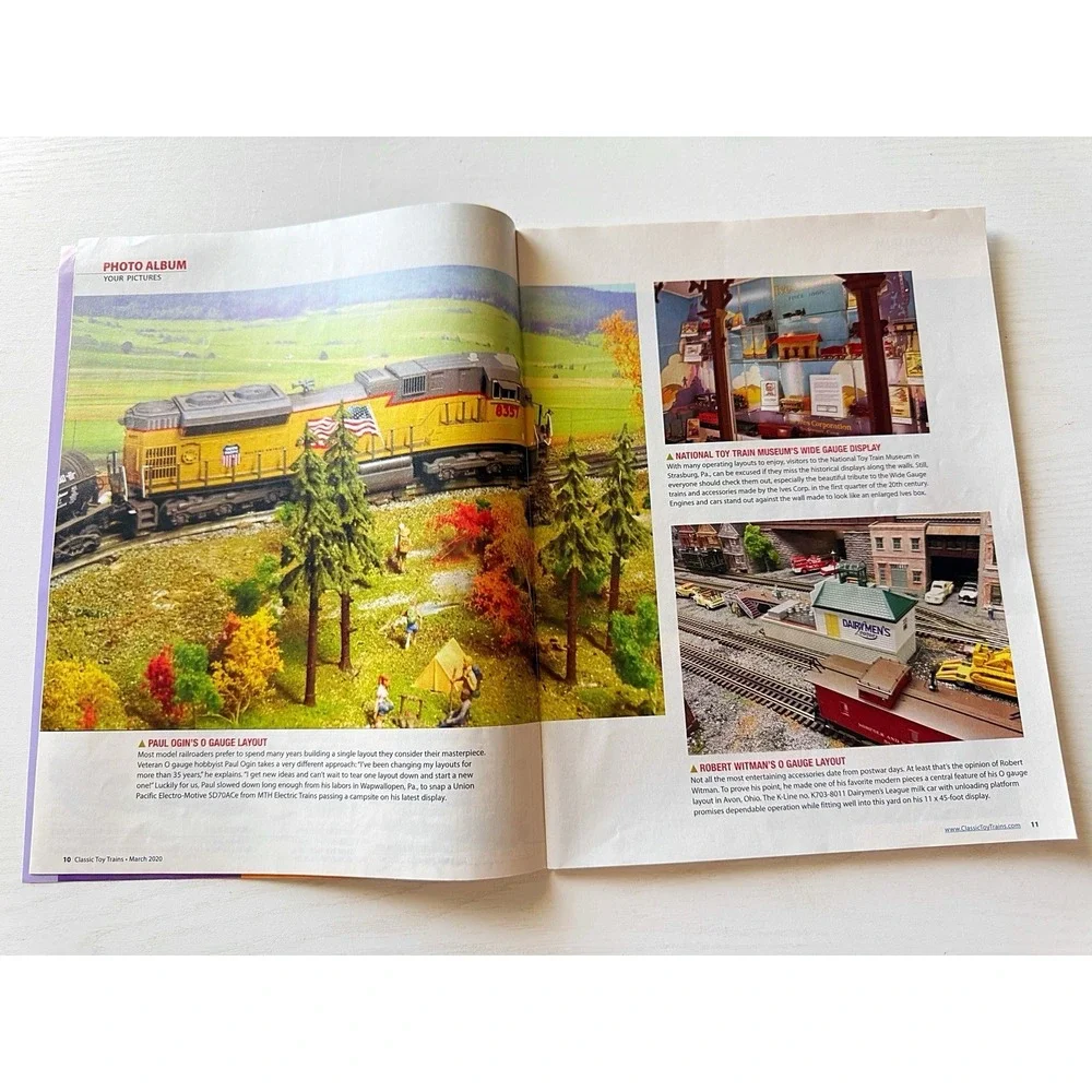 Classic Toy Trains Magazine O & S Gauge March 2020 Volume 33 Issue 3
